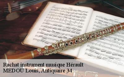 Rachat instrument musique Hérault 