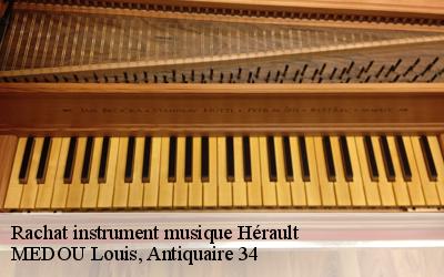 Rachat instrument musique Hérault 