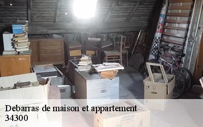 Debarras de maison et appartement  34300