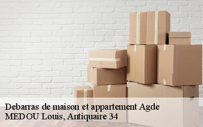 Debarras de maison et appartement  34300