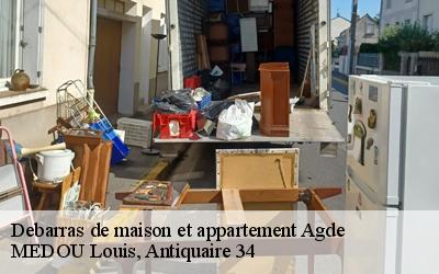 Debarras de maison et appartement  34300