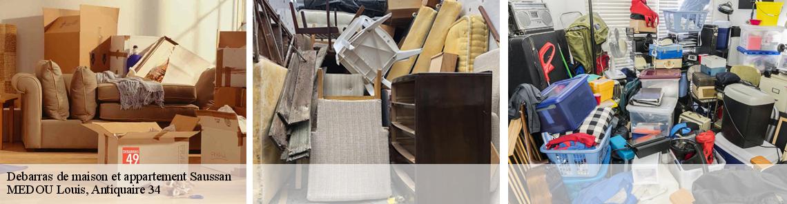 Debarras de maison et appartement  saussan-34570 MEDOU Louis, Antiquaire 34