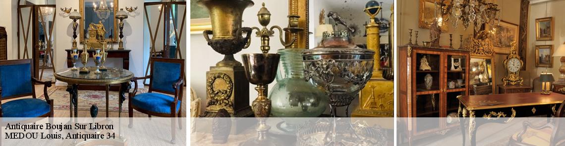 Antiquaire  boujan-sur-libron-34760 MEDOU Louis, Antiquaire 34