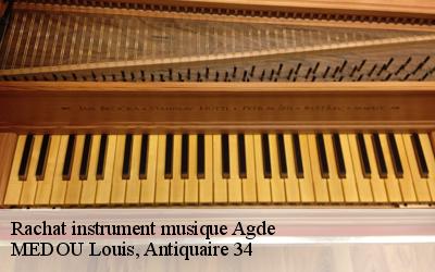 Rachat instrument musique  34300