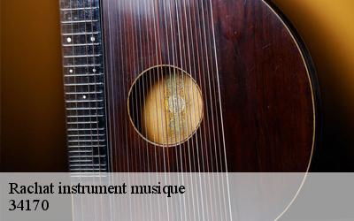 Rachat instrument musique  34170