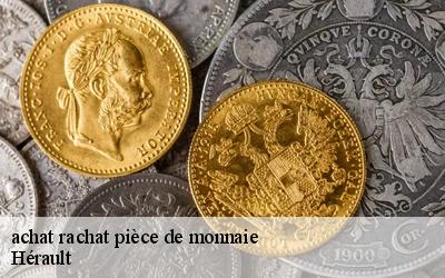achat rachat pièce de monnaie Hérault 
