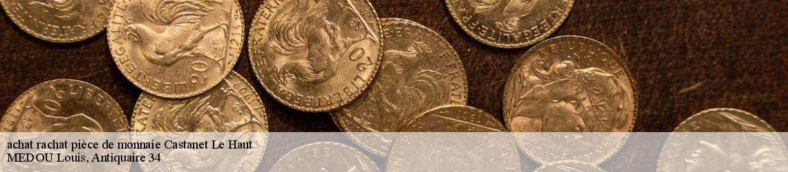 achat rachat pièce de monnaie  castanet-le-haut-34610 MEDOU Louis, Antiquaire 34