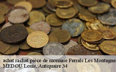 achat rachat pièce de monnaie  34210